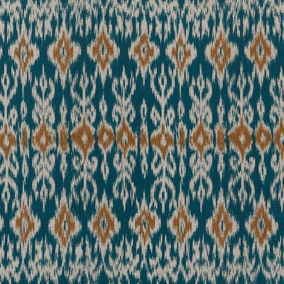 Thibaut Atlas Ikat Fabric in Mineral